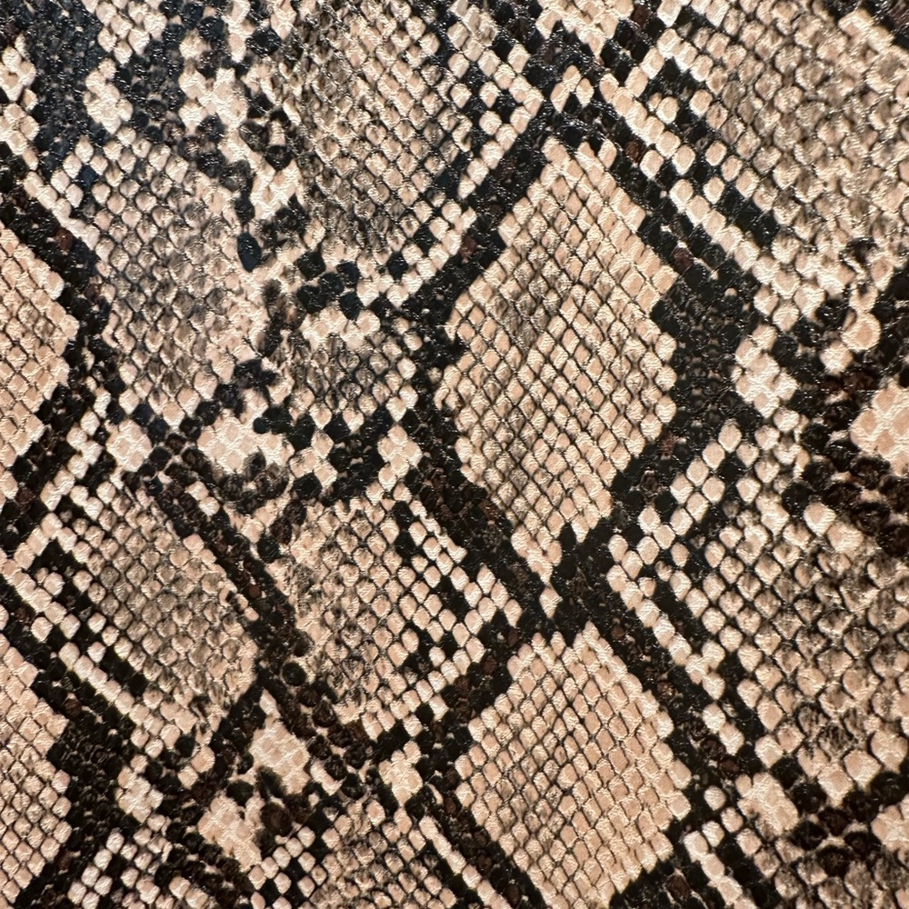 Zara Snake Print Front Slit Midi Skirt - Picture 4 of 9